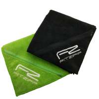 300 gsm Microfiber Gym Towel with Custom Logo on Zipper Pocket